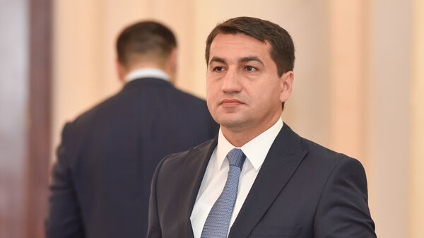 Хикмет Гаджиев, глава пресс-службы МИД Азербайджана  - Sputnik Արմենիա
