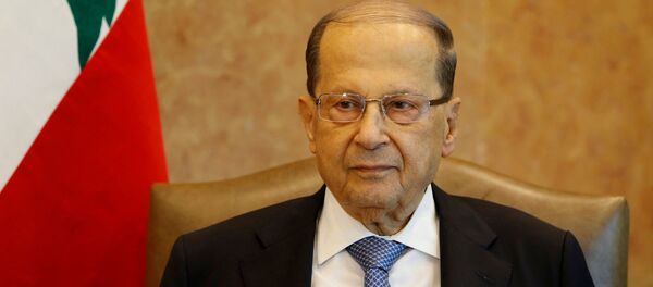 Президент Ливана Мишель Аун Президент Ливана Мишель Аун - Sputnik Армения