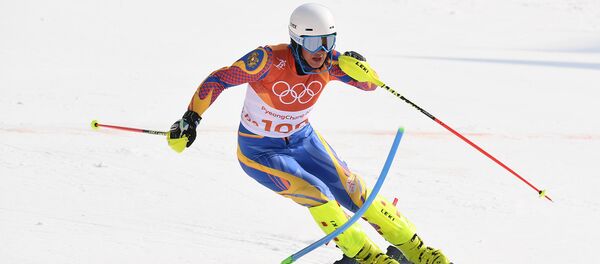 Армянский горнолыжник Ашот Карапетян на ОИ-2018 Армянский горнолыжник Ашот Карапетян на ОИ-2018 - Sputnik Армения
