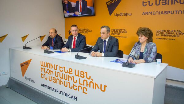 Пресс-конференция Как получить образование в России - Sputnik Армения