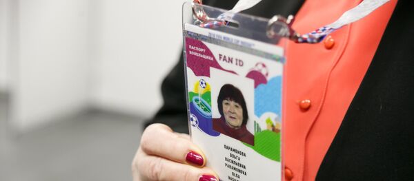Открытие центра выдачи паспортов болельщика ЧМ-2018 в Волгограде - Sputnik Армения