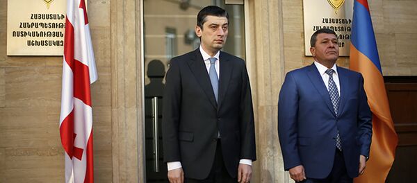 Делегация Министерства внутренних дел Грузии посетила Армению Делегация Министерства внутренних дел Грузии посетила Армению - Sputnik Արմենիա