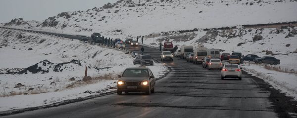 Автотрасса Ереван-Гюмри - Sputnik Армения