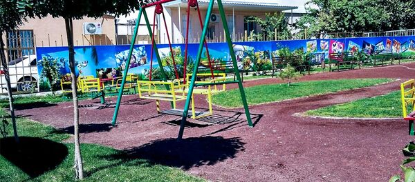 Детский сад в селе Бурастан Детский сад в селе Бурастан - Sputnik Արմենիա