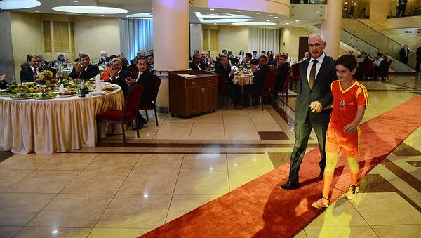 Ованес Заназанян на вечере чествования футбольной команды Арарат-73 (10 октября 2013). Ереван, Армения - Sputnik Արմենիա