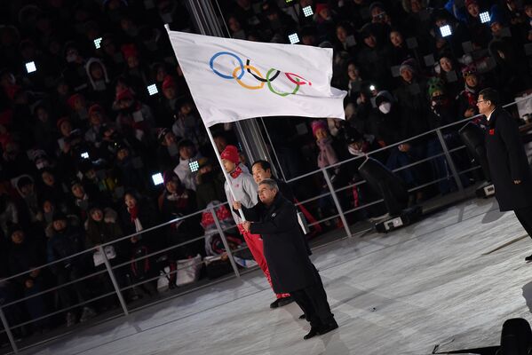 Церемония закрытия XXIII зимних Олимпийских игр в Пхенчхане - Sputnik Армения