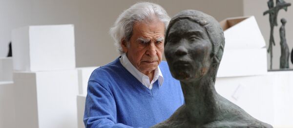 Скульптор и художник Николай Никогосян - Sputnik Армения