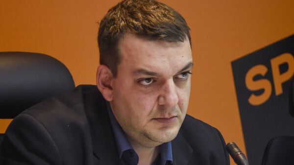 Специалист по информационной безопасности, политолог Тигран Кочарян - Sputnik Արմենիա