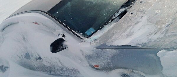 Снегопад в Новосибирской области парализовал движение на трассах - Sputnik Արմենիա