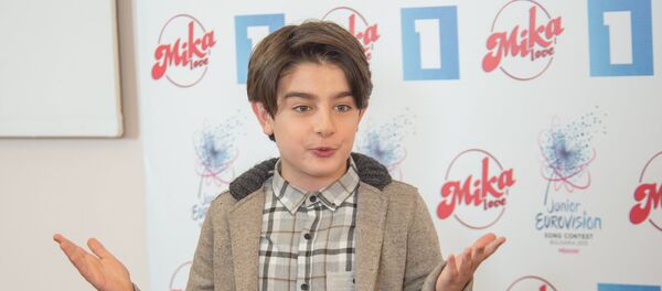 Армянский участник Детского Евровидения – 2015 Мика (Микаэл Варосян) Армянский участник Детского Евровидения – 2015 Мика (Микаэл Варосян) - Sputnik Армения