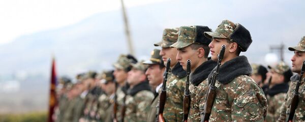 Присяга новобранцев, призванных по программе Это я - Sputnik Армения