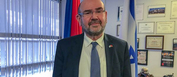 Чрезвычайный и Полномочный посол Израиля в Армении Элияху Иерушалми - Sputnik Армения