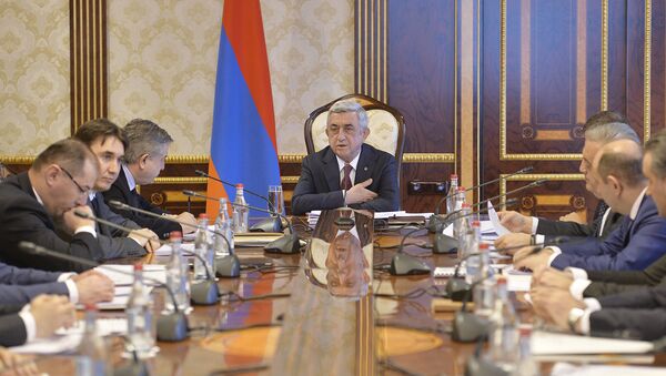 Президент Армении провел совещание с ответственными социального сектора - Sputnik Армения