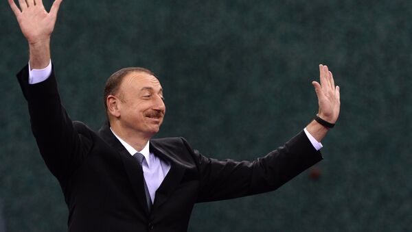 Президент Азербайджана Ильхам Алиев - Sputnik Արմենիա