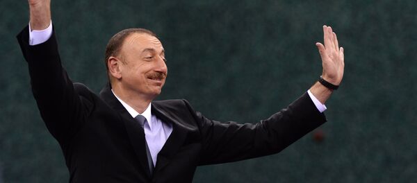 Президент Азербайджана Ильхам Алиев - Sputnik Արմենիա