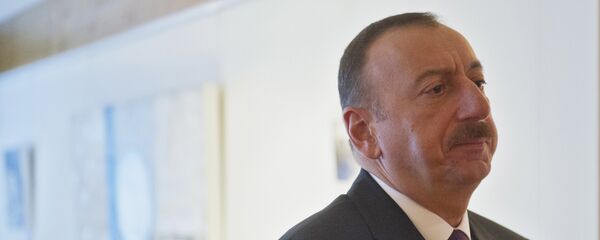 Президент Азербайджана Ильхам Алиев Президент Азербайджана Ильхам Алиев - Sputnik Արմենիա