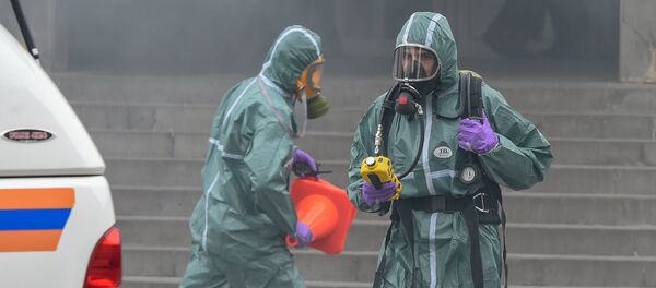 Учения по гражданской обороне в Ереване Учения по гражданской обороне в Ереване - Sputnik Արմենիա