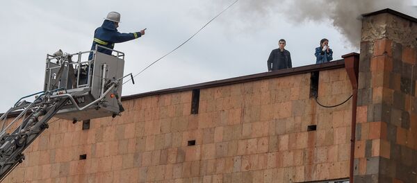 Учения по гражданской обороне в Ереване - Sputnik Արմենիա