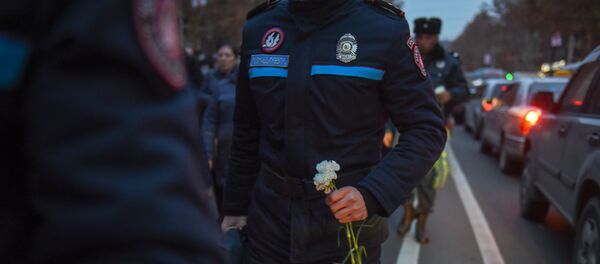 Шествие посвященное 10-летию мартовских событий 2009 г. - Sputnik Արմենիա