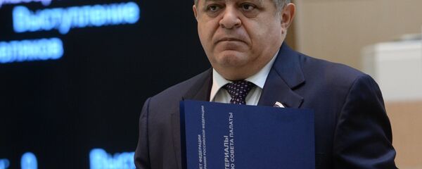 Первый заместитель председателя Комитета Совета Федерации по международным делам Владимир Джабаров Первый заместитель председателя Комитета Совета Федерации по международным делам Владимир Джабаров - Sputnik Армения