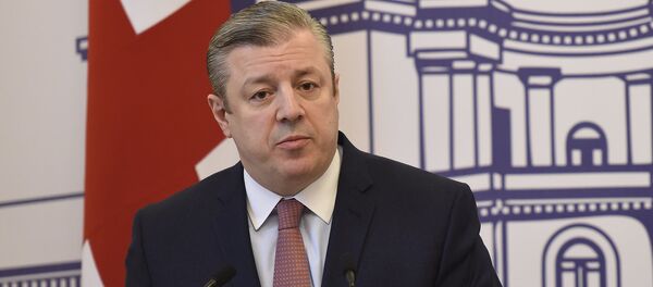 Брифинг премьер-министров Армении и Грузии Карена Карапетяна и Гиоргия Квирикашвили - Sputnik Արմենիա