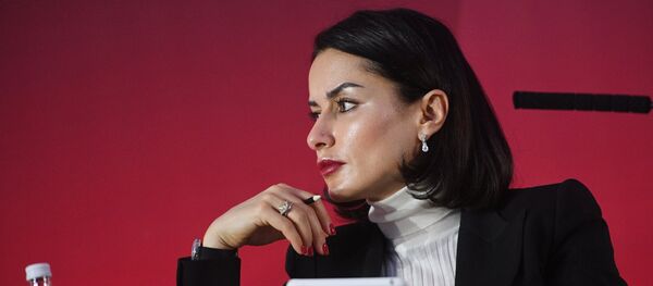 Телеведущая Тина Канделаки Телеведущая Тина Канделаки - Sputnik Армения