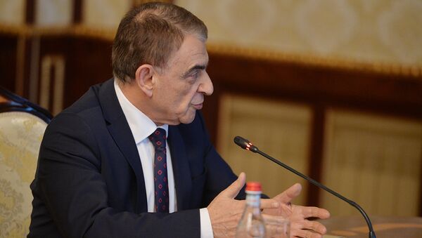Председатель Национального собрания Армении Ара Баблоян на заседании Совета безопасности (1 марта 2018). Ереван, Армения - Sputnik Արմենիա