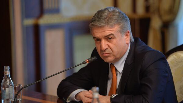 Первый вице-премьер Армении Карен Карапетян - Sputnik Армения