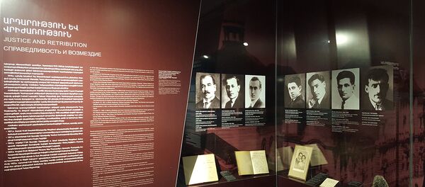 Выставка, посвящённая операции Немезис в Цицернакабердe - Sputnik Արմենիա