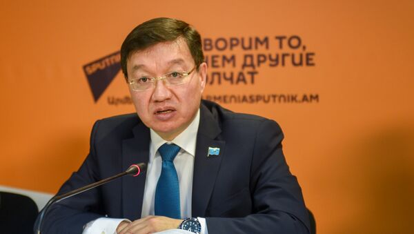 Чрезвычайный и полномочный посол Республики Казахстан в РА Тимур Уразаев - Sputnik Արմենիա