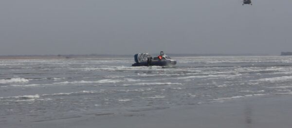 СПУТНИК_Спасатели на катере сняли двух детей с оторвавшейся льдины под Хабаровском СПУТНИК_Спасатели на катере сняли двух детей с оторвавшейся льдины под Хабаровском - Sputnik Արմենիա