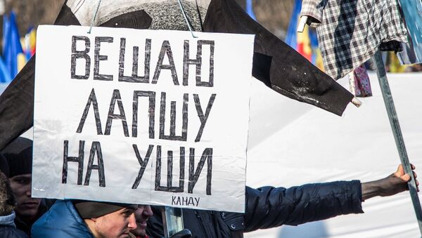 Акция протеста в Молдавии - Sputnik Армения