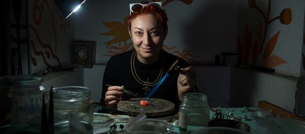 Ювелир Карине Аветисян Ювелир Карине Аветисян - Sputnik Армения