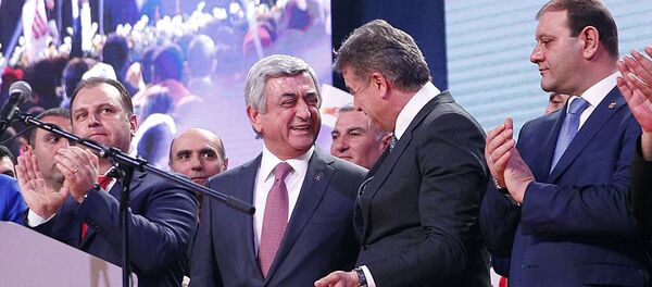 Заключительное предвыборное мероприятие РПА (31 марта 2017). Ереван, Армения - Sputnik Армения