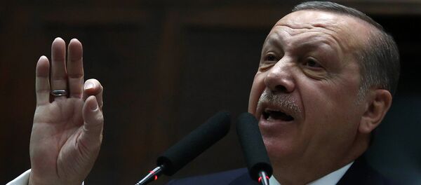 Президент Турции Реджеп Тайип Эрдоган - Sputnik Армения