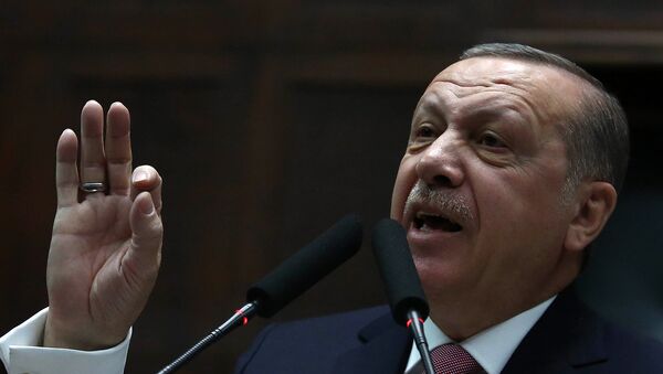 Президент Турции Реджеп Тайип Эрдоган - Sputnik Արմենիա