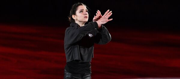 Российская фигуристка Евгения Медведева Российская фигуристка Евгения Медведева - Sputnik Армения