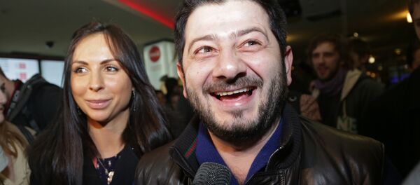 Шоумен Михаил Галустян с супругой Викторией Шоумен Михаил Галустян с супругой Викторией - Sputnik Արմենիա
