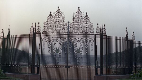 У ворот президентского дворца в Дели. - Sputnik Արմենիա