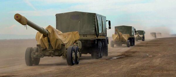 Широкомасштабные военные учения Азербайджанских ВС - Sputnik Армения