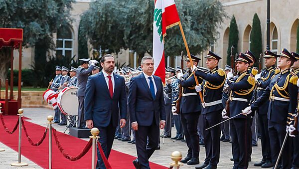 Официальный визит Премьер-министра РА в Ливан (12 марта 2018). Бейрут - Sputnik Армения