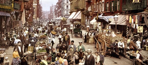 Малберри-стрит, Нью Йорк, США 1900-е годы. Малберри-стрит, Нью Йорк, США 1900-е годы. - Sputnik Արմենիա