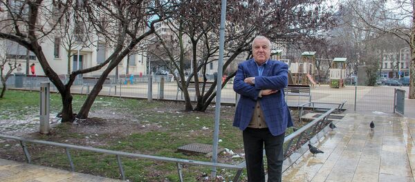 На площади имени отца Армана Баадуряна - Джебраила Баадуряна На площади имени отца Армана Баадуряна - Джебраила Баадуряна - Sputnik Армения