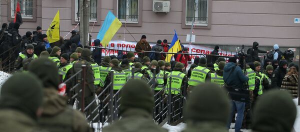 Суд над бывшим мэром Одессы Г. Трухановым в Киеве - Sputnik Армения