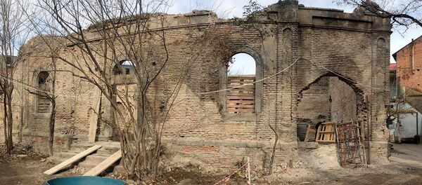 Армянская церковь Пресвятой богородицы (Тандоянц) в Тбилиси Армянская церковь Пресвятой богородицы (Тандоянц) в Тбилиси - Sputnik Արմենիա