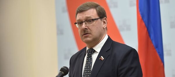 Председатель Комитета по международным делам Совета федерации России Константин Косачев Председатель Комитета по международным делам Совета федерации России Константин Косачев - Sputnik Արմենիա