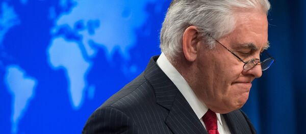 Рекс Тиллерсон, покидающий пост госсекретаря США (13 марта 2018). Вашингтон, округ Колумбия, США - Sputnik Армения