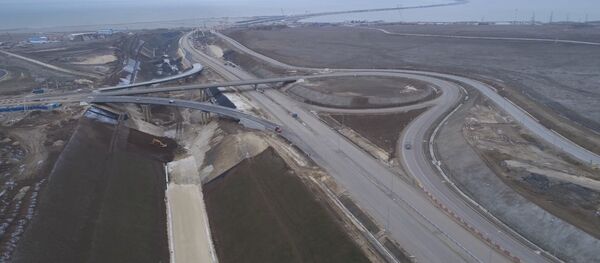 Автотрассы и железные дороги, ведущие к Крымскому мосту - Sputnik Армения