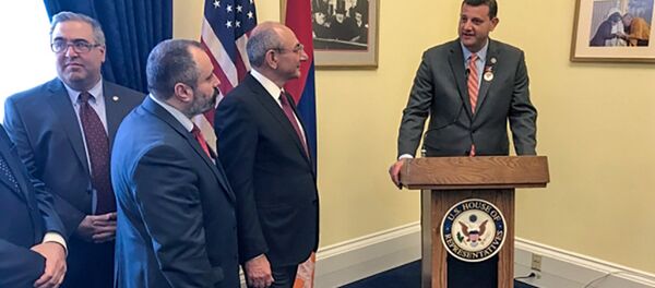 Визит Президента Арцаха Бако Саакяна в Конгресс США (14 марта 2018). Вашингтон, округ Колумбия - Sputnik Армения