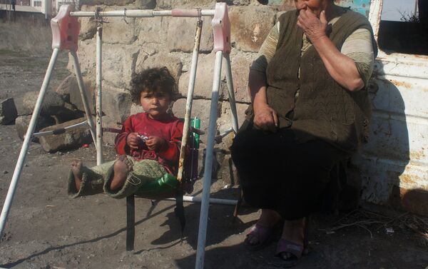 Ախուրյանի տնակում գրանցված երեխաները - Sputnik Արմենիա